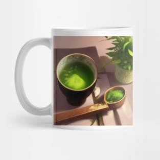 Matcha Japanese Green Tea Vintage Mug